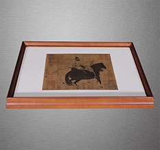 乌审书画装裱配框服务案例